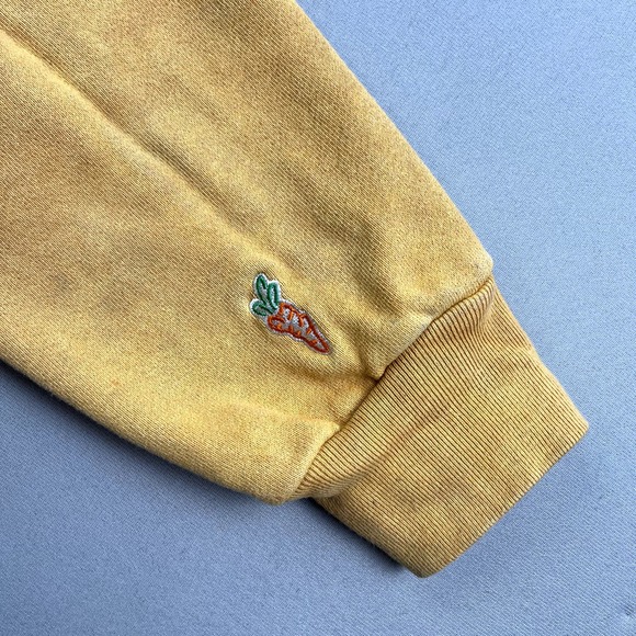 Carrots Babylon Hoodie Sweatshirt Adult Small Black Yellow Anwar Stacked Logo - Picture 5 of 10